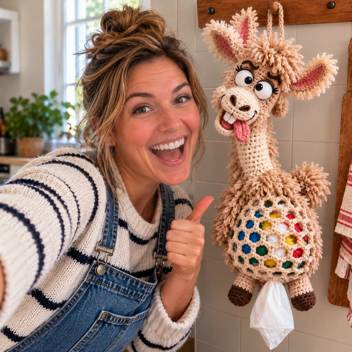 🔥🌼 Cottage Harvest Keepers — Crochet Animal Bag Holder DIY Kit | 15 Adorable Designs