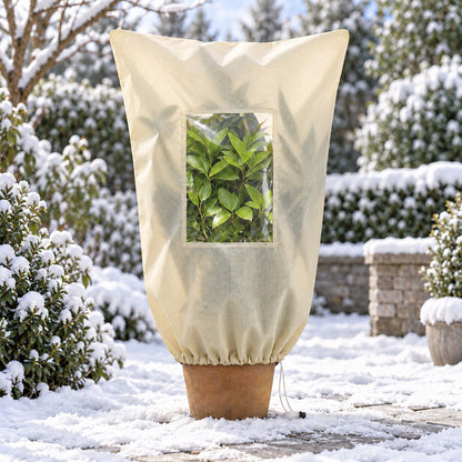 🌿 WINTER GARDEN ESSENTIAL | Plant Frost Protection Cover – Breathable Reusable Cover for Shrubs, Pots & Young Trees