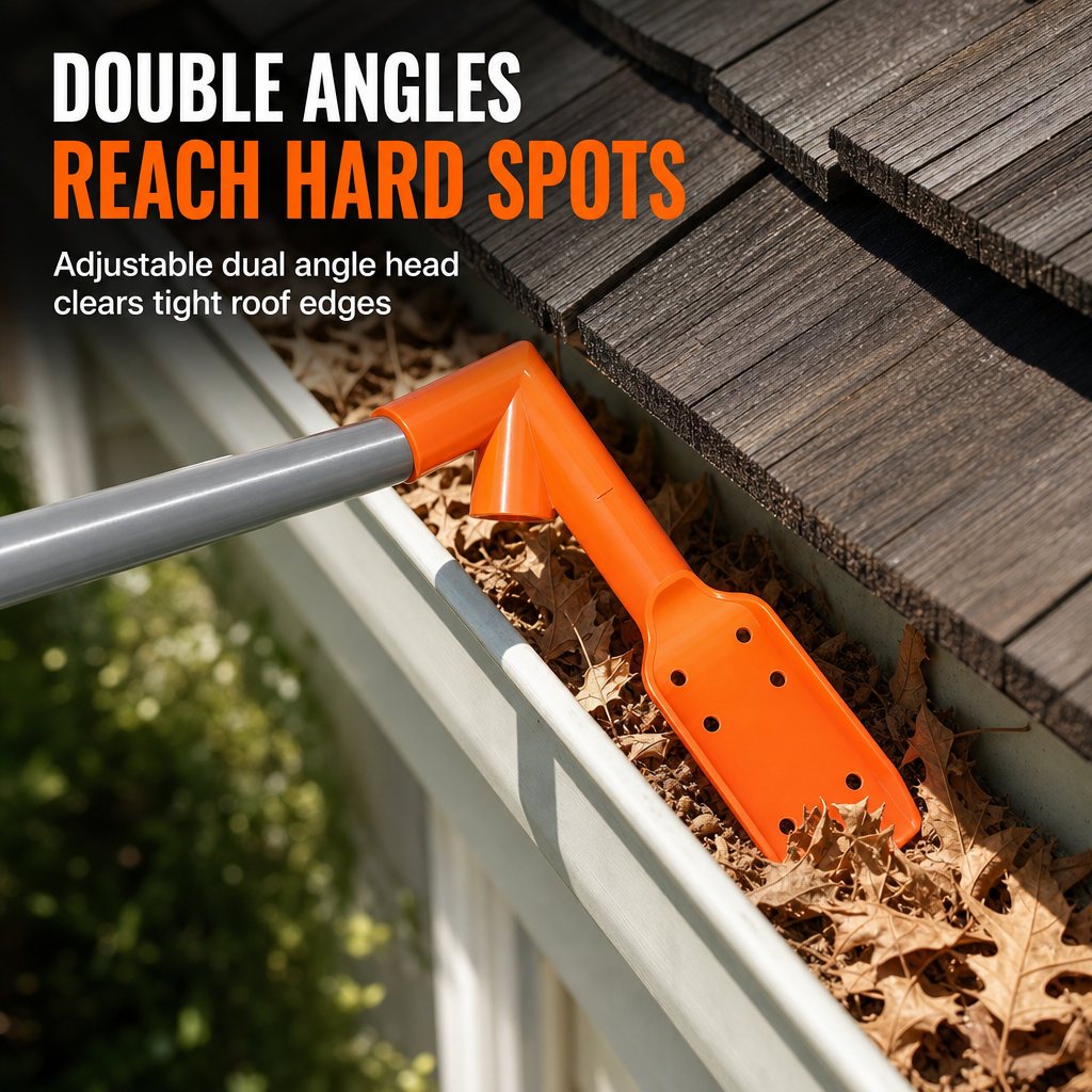 🔧 ✨ No-Climb Gutter Cleaning Tool