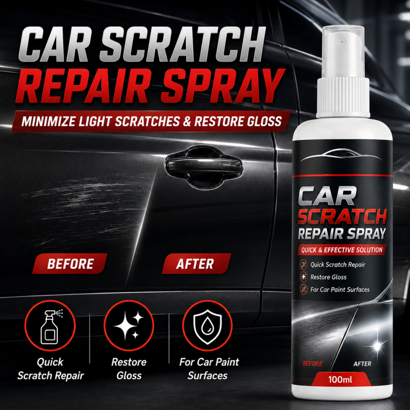 🥳2026 HOT SALE🥳💞50K+ SOLD!🚗✨ Universal Car Scratch Repair Spray – Erases light scratches, swirl marks & scuffs fast. No body shop needed – restore your car’s gloss in minutes! 🛡️💨