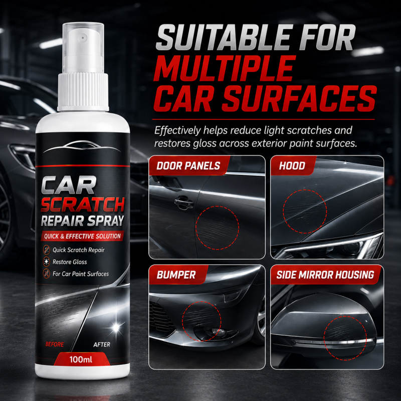 🥳2026 HOT SALE🥳💞50K+ SOLD!🚗✨ Universal Car Scratch Repair Spray – Erases light scratches, swirl marks & scuffs fast. No body shop needed – restore your car’s gloss in minutes! 🛡️💨